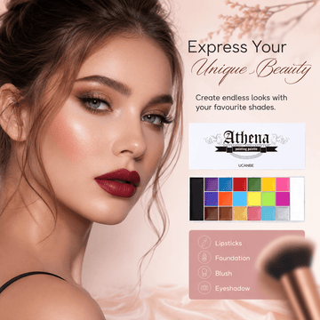 20 in 1 Athena Multi Purpose Color Palette For Women - Athena.Pk