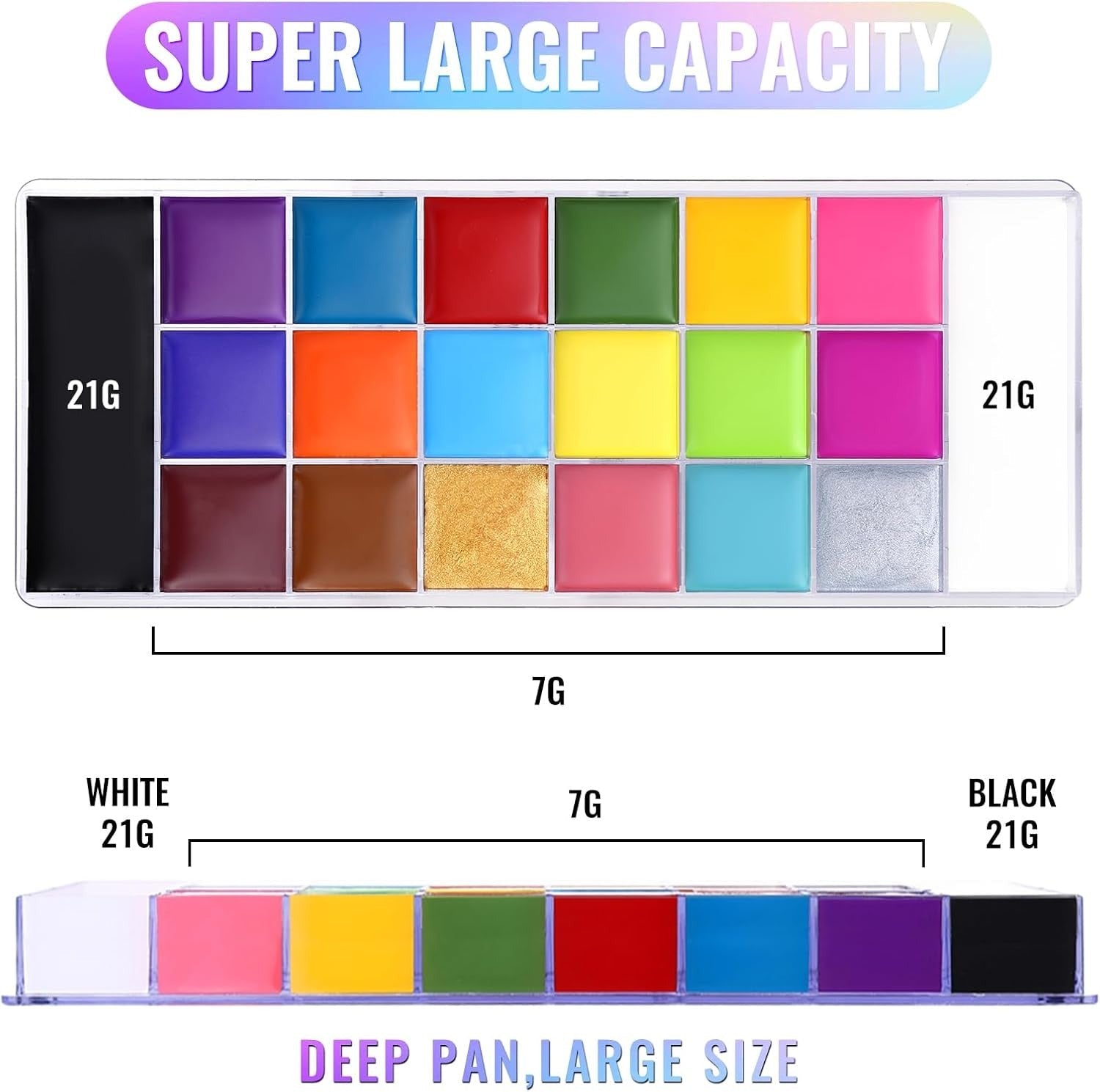 Athena All in One Multipurpose Color Pallette | Create Your Own Color for Lipstick, Eyelashes, Blushes and Eyeshadow - Athena.Pk