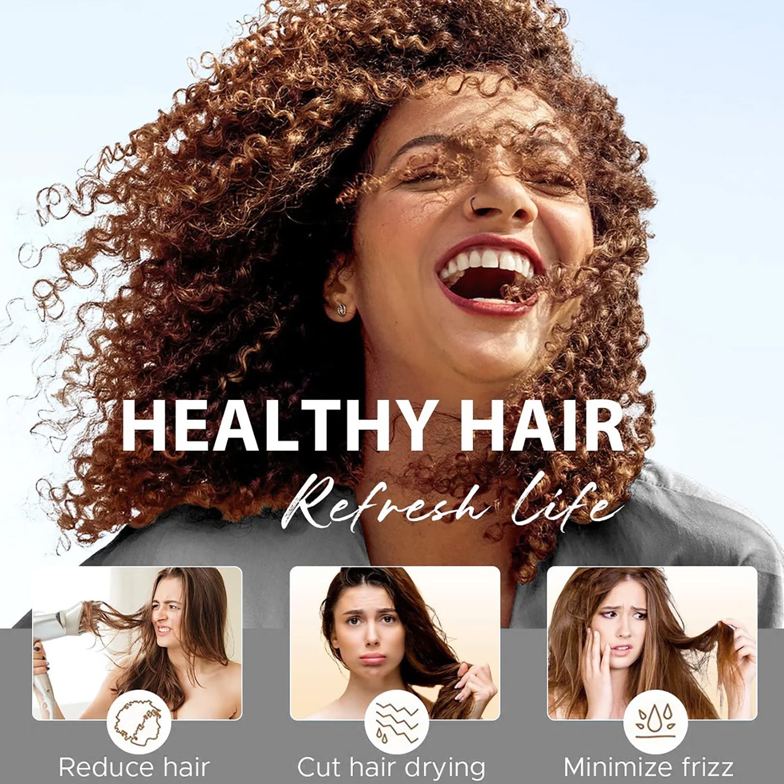 Wqkq Strengthening Hair & Scalp Conditioning Oil Spray - Athena.Pk